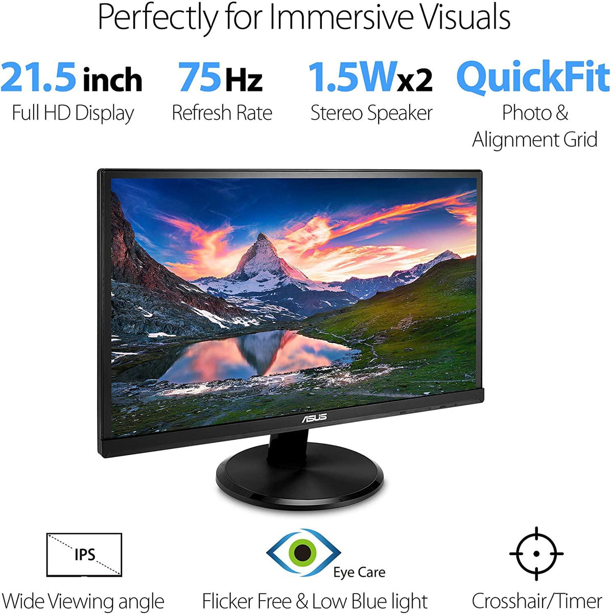 ASUS VA229HR 21.5” FHD Eye Care Monitor - DataBlitz