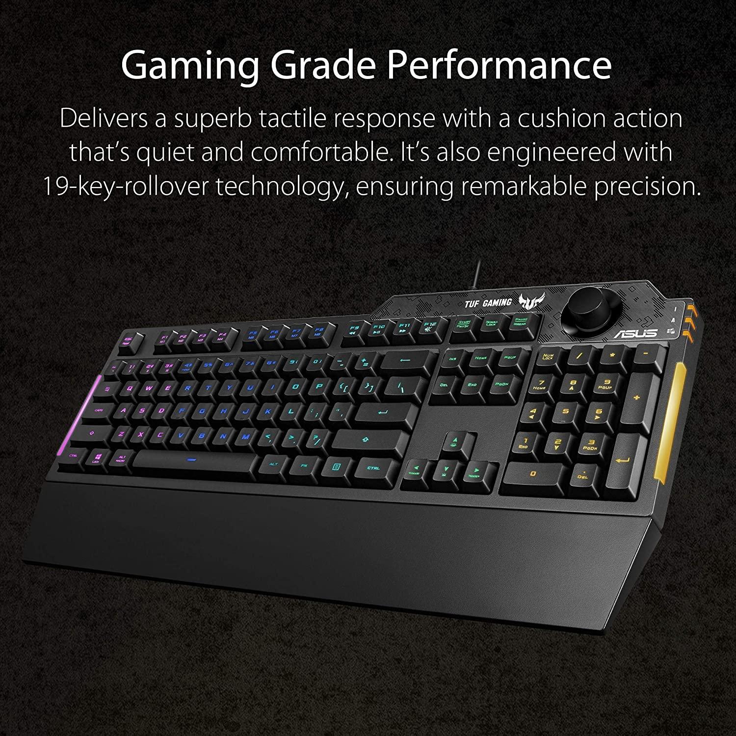 ASUS TUF K1 RGB GAMING KEYBOARD - DataBlitz