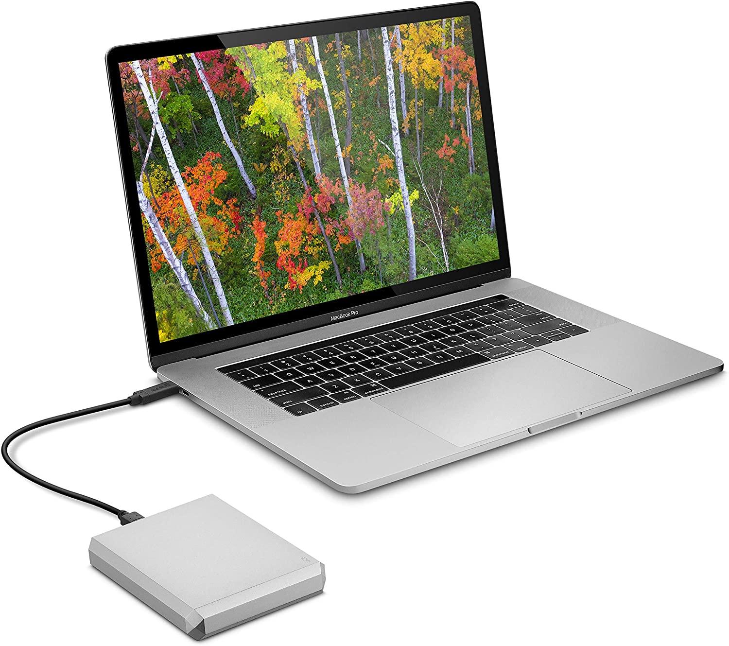 SEAGATE LACIE 1TB USB 3.0 TYPE-C PORTABLE EXTERNAL MOBILE HARD DRIVE (STHG1000400) - DataBlitz