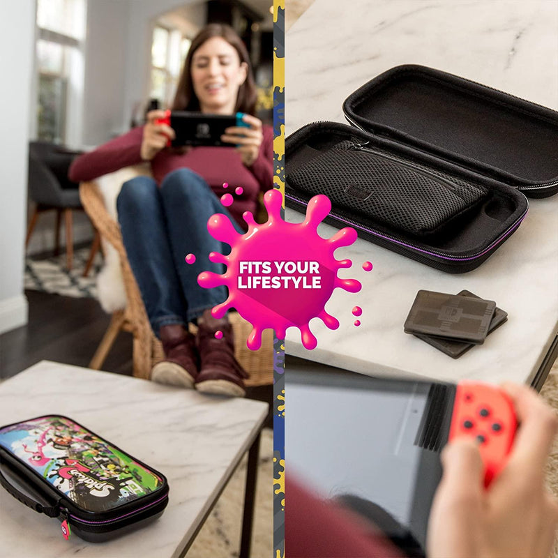 NSW GAME TRAVELER DELUXE TRAVEL CASE SPLATOON 2 (NNS51) - DataBlitz