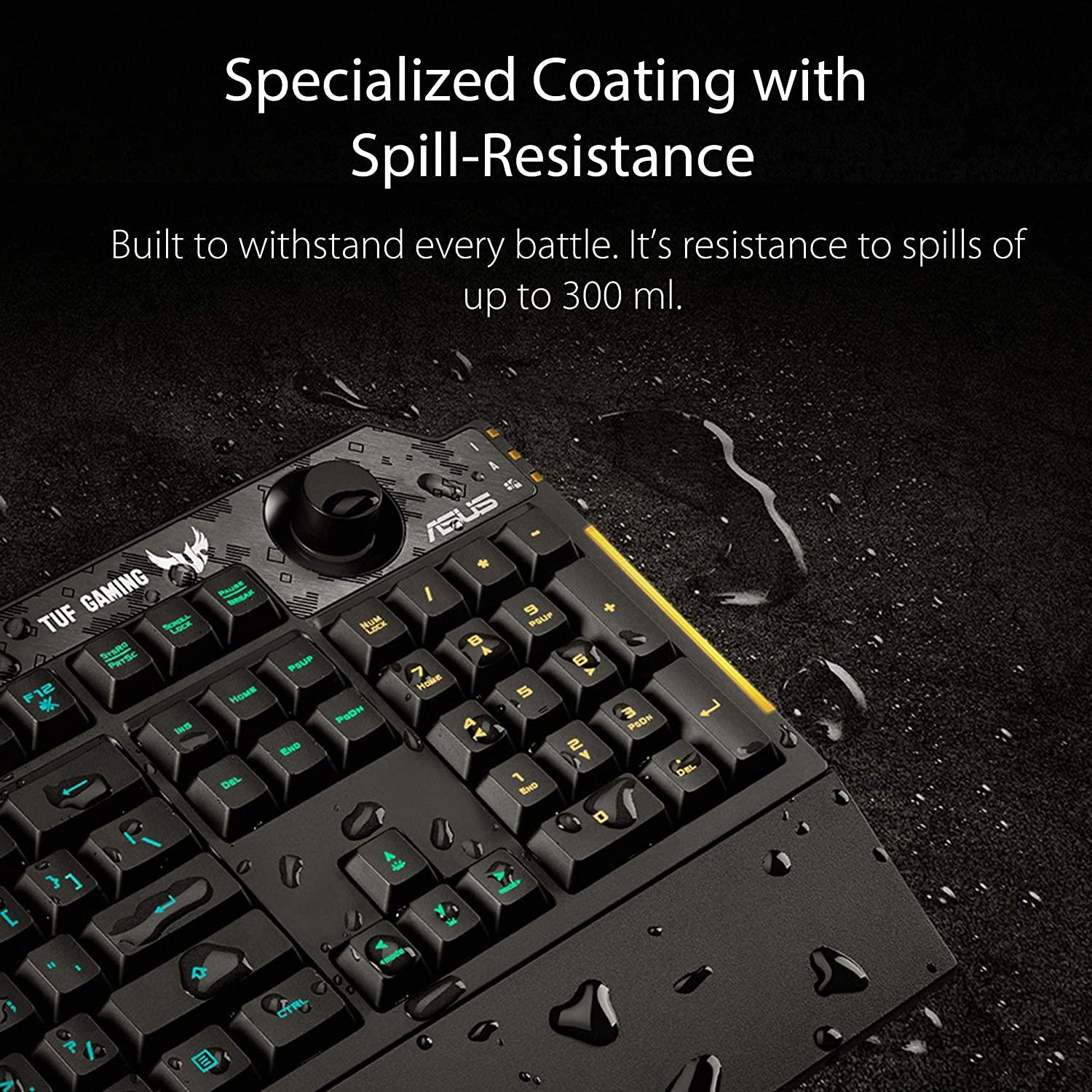 ASUS TUF K1 RGB GAMING KEYBOARD - DataBlitz