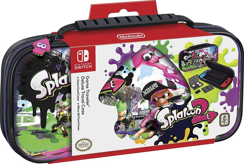 NSW GAME TRAVELER DELUXE TRAVEL CASE SPLATOON 2 (NNS51) - DataBlitz