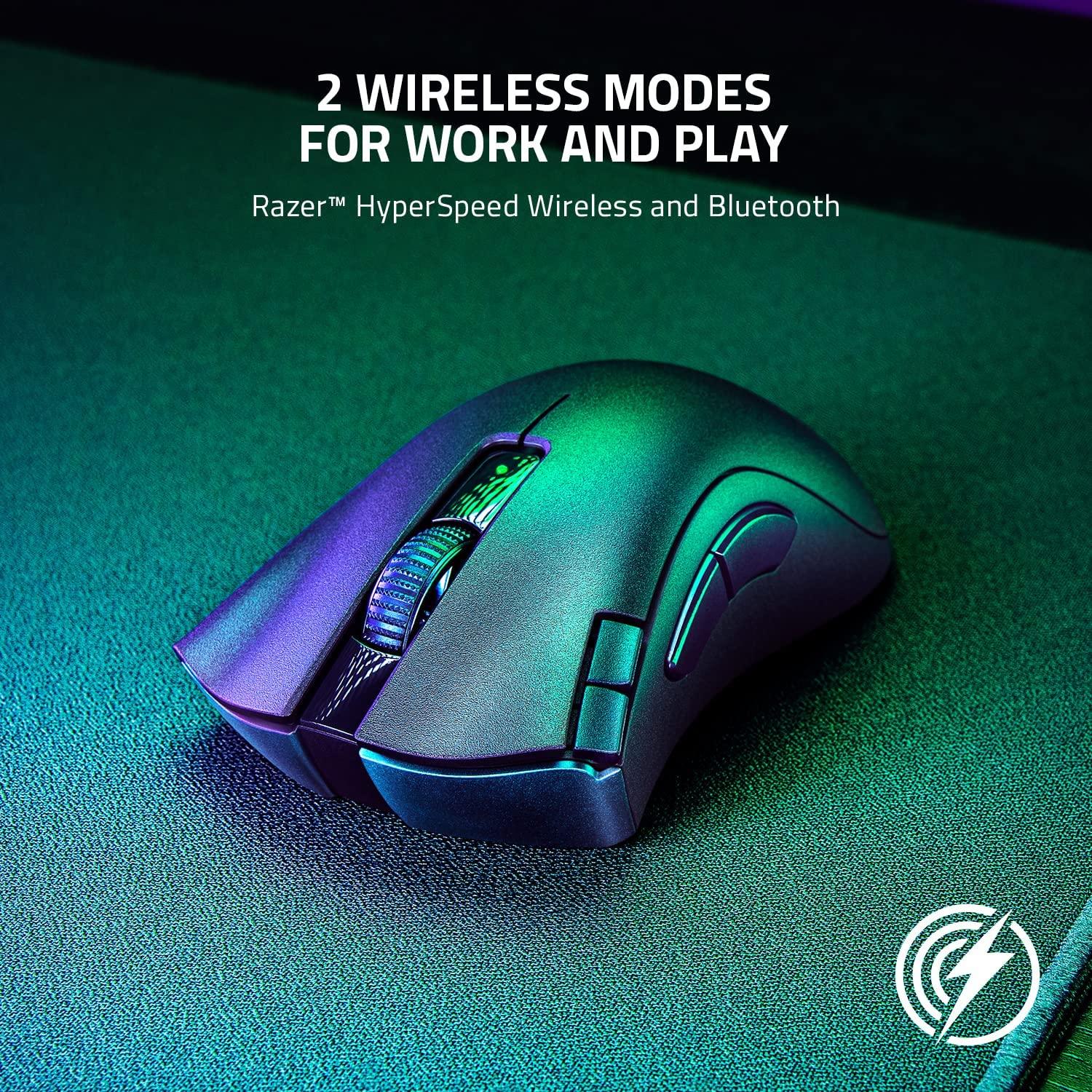 RAZER DEATHADDER V2 X HYPERSPEED ERGONOMIC WIRELESS GAMING MOUSE - DataBlitz