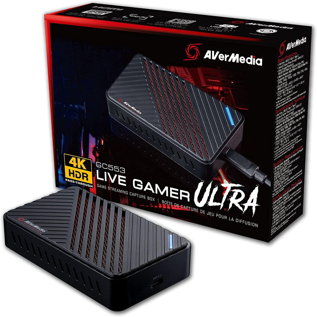 AVERMEDIA LIVE GAMER ULTRA GAME STREAMING CAPTURE BOX (GC553)