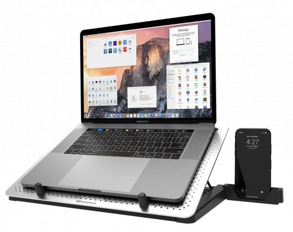 Darkflash G100 Unique Design Aluminum Laptop Cooler (Silver) - DataBlitz