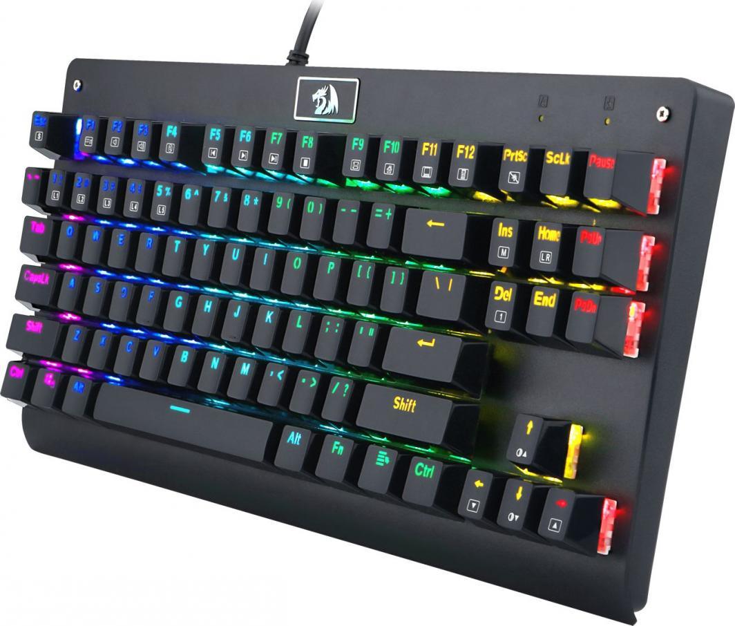 REDRAGON Dark Avenger RGB Mechanical Gaming Keyboard (Dust-Proof Blue Switch) (K568RGB-2) - DataBlitz