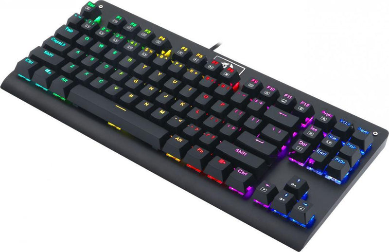 REDRAGON Dark Avenger RGB Mechanical Gaming Keyboard (Dust-Proof Blue Switch) (K568RGB-2 V2) - DataBlitz