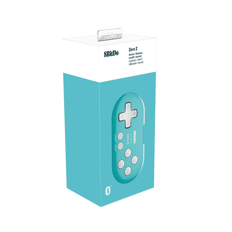 8BITDO ZERO 2 BLUETOOTH GAMEPAD TURQUOISE EDITION (SWITCH/WINDOWS/MACOS ...