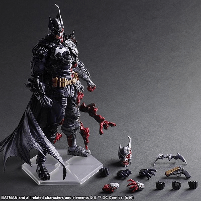 PLAY-ARTS A/F DC COMICS VARIANT BATMAN ROGUES GALLERY TWO FACE (DESIGNED BY HITOSHI KONDO) - DataBlitz