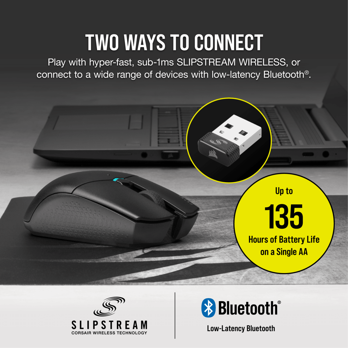 CORSAIR KATAR PRO SLIPSTREAM WIRELESS GAMING MOUSE - DataBlitz