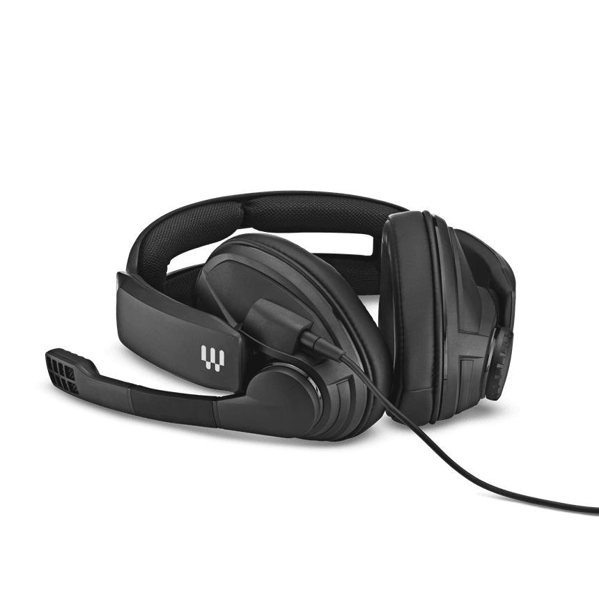 EPOS SENNHEISER GSP 302 GAMING SERIES WIRED HEADSET (BLACK) - DataBlitz
