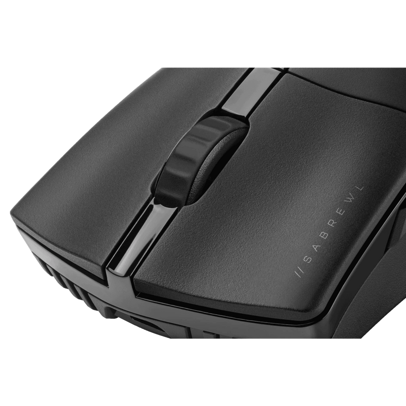 CORSAIR SABRE RGB PRO WIRELESS CHAMPION SERIES ULTRA-LIGHTWEIGHT GAMING MOUSE (BLACK) + CORSAIR GAMING MM200 CLOTH MOUSE MAT MEDIUM EDITION BUNDLE - DataBlitz