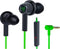 RAZER HAMMERHEAD DUO CONSOLE WIRED IN-EAR HEADPHONES (PS4/XBOX/PC/MAC/SMARTPHONE) (GREEN) - DataBlitz