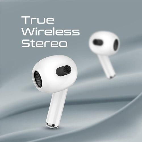 Promate Freepods-2 High Fidelity Sleek TWS Earbuds With Intellitouch (White) - DataBlitz