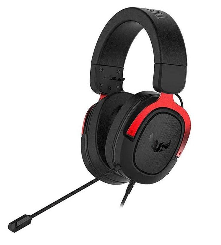 ASUS TUF H3 WIRED STEREO GAMING HEADSET (RED) - DataBlitz