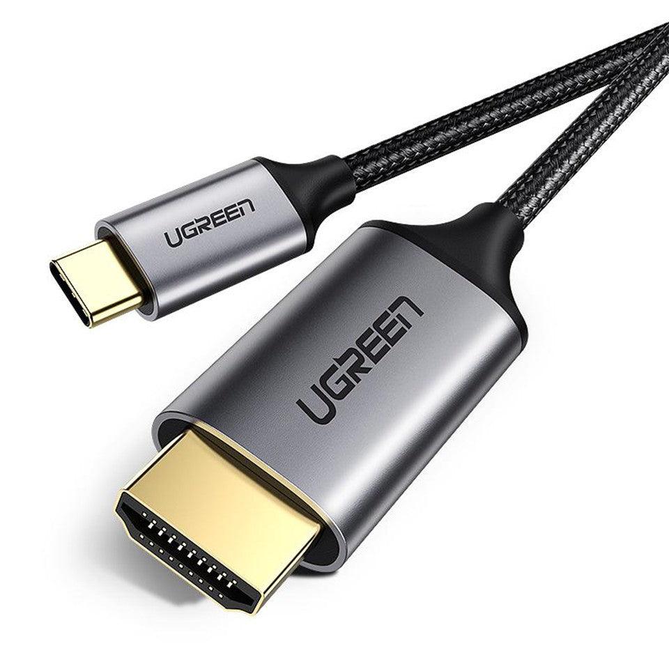 UGREEN USB-C To HDMI Cable 1.5M (Gray Black) (MM142/50570) - DataBlitz