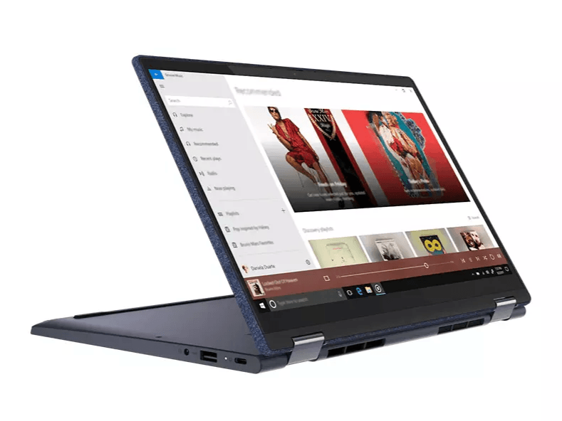 LENOVO YOGA 6 13ALC6 82ND002UPH ULTRA-PORTABLE TOUCHSCREEN LAPTOP/TABLET (ABYSS BLUE) | 13.3” FHD | 8GB DDR4 | 512GB SSD | AMD RADEON | WIN 10 + MS OFFICE HOME & STUDENT CASUAL BAG B210 - DataBlitz