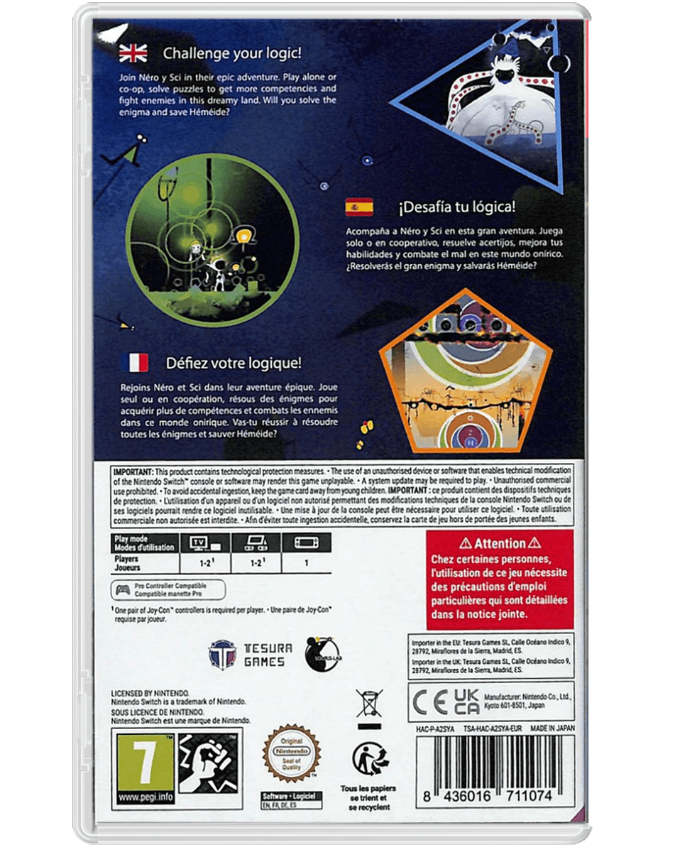 Nintendo Switch A Tale Of Synapse The Chaos Theories (EU)