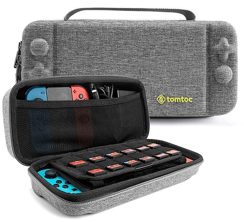 TOMTOC NSW TRAVEL PROTECTIVE CASE DESIGNED FOR N-SWITCH (GRAY) (A05-5G01) - DataBlitz