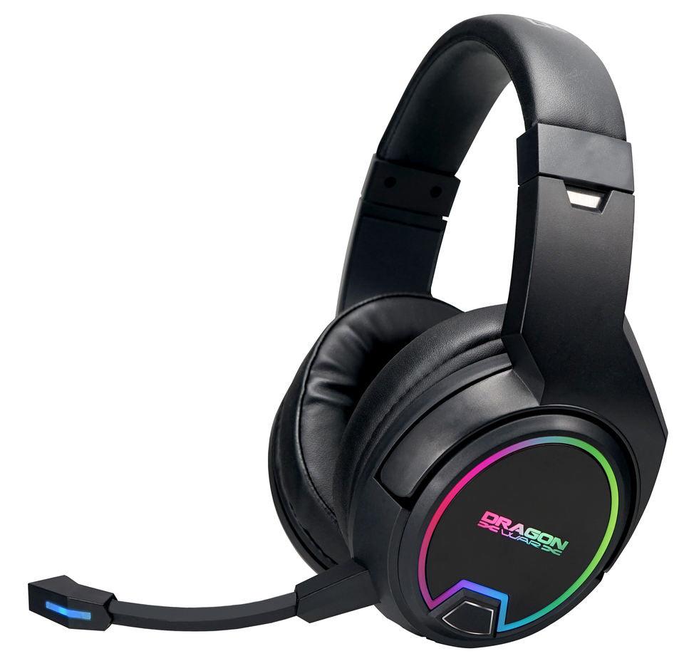 Dragonwar 2.4G RGB Wireless Gaming Headset With Stereo HD Sound (G-HS-015-Black) - DataBlitz