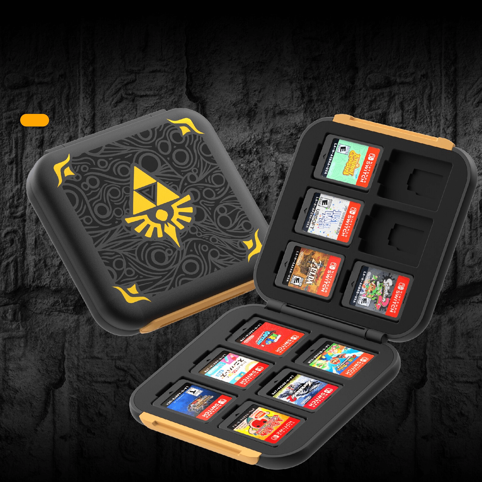 NSW IINE Game Card Case 6+6 Magnetic (Zelda) (L662) - DataBlitz