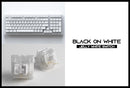 AKKO ACR98 COMBO RGB HOT-SWAPPABLE ACRYLIC MECHANICAL KEYBOARD BLACK ON WHITE (JELLY WHITE SWITCH) - DataBlitz