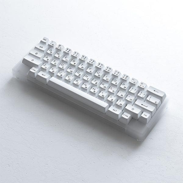 AKKO ACR59 COMBO RGB (SMD LED & UNDERGLOW) HOT-SWAPPABLE ACRYLIC MECHANICAL KEYBOARD BLACK ON WHITE (JELLY WHITE SWITCHES) - DataBlitz