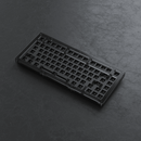 AKKO ACR75 RGB CUSTOM MECHANICAL KEYBOARD HOT-SWAPPABLE DIY KIT SOCKET GASKET MOUNT WITH 81-KEY LAYOUT ACRYLIC CASE (BLACK) - DataBlitz