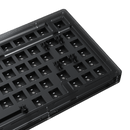 AKKO ACR75 RGB CUSTOM MECHANICAL KEYBOARD HOT-SWAPPABLE DIY KIT SOCKET GASKET MOUNT WITH 81-KEY LAYOUT ACRYLIC CASE (BLACK) - DataBlitz
