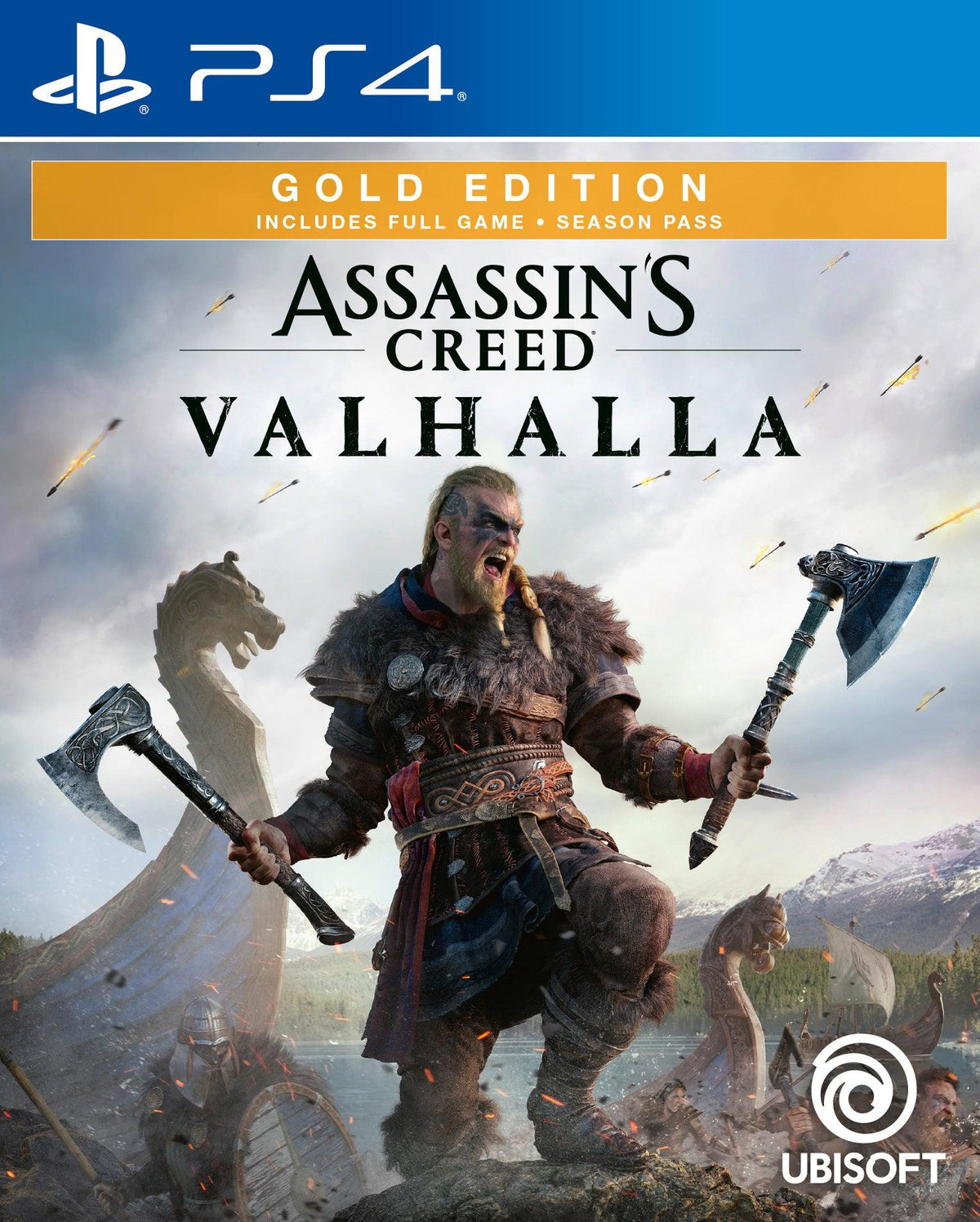 PS4 ASSASSINS CREED VALHALLA GOLD EDITION REG.3 - DataBlitz