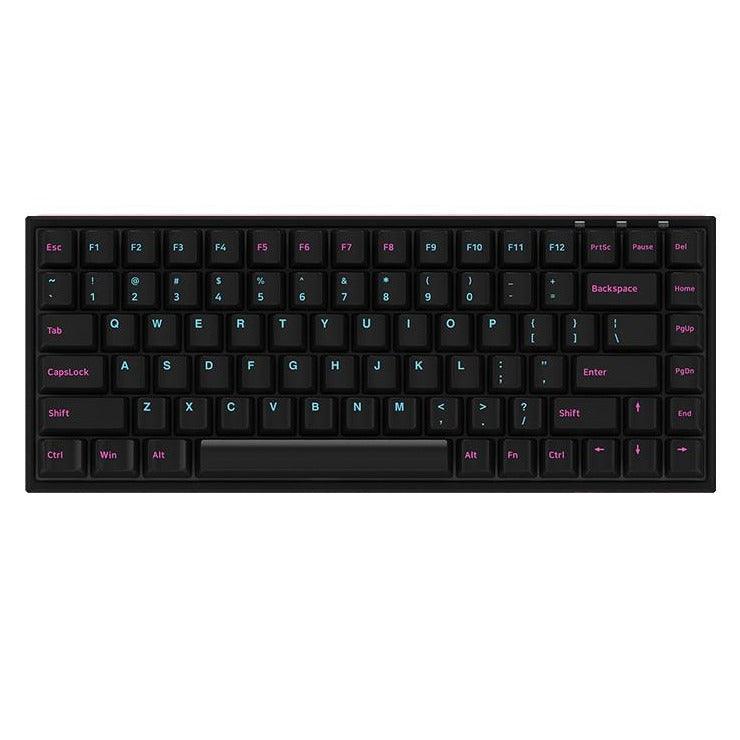 AKKO MIDNIGHT 3084 DS MECHANICAL KEYBOARD (AKKO SWITCH BLUE) - DataBlitz