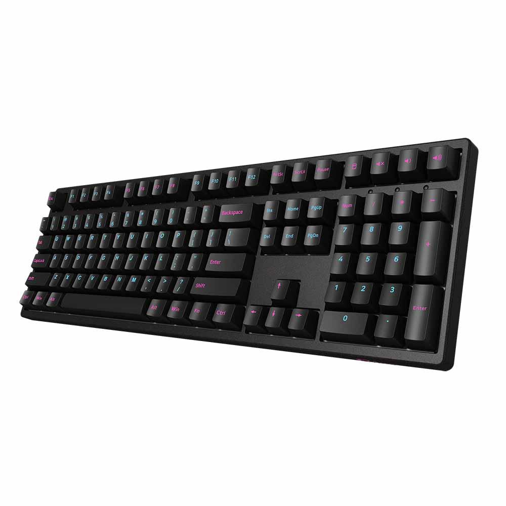 AKKO MIDNIGHT 3108DS MECHANICAL KEYBOARD (AKKO SWITCH 2ND GEN ORANGE) - DataBlitz