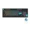 AKKO Black & Cyan 3098B Multi-Modes RGB Mechanical Keyboard (AKKO CS Jelly Blue) - DataBlitz