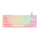 AKKO ACR61 COMBO RGB HOT-SWAPPABLE ACRYLIC MECHANICAL KEYBOARD PRUNUS LANNESIANA (JELLY PINK SWITCH) - DataBlitz