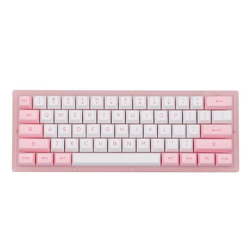 AKKO ACR61 COMBO RGB HOT-SWAPPABLE ACRYLIC MECHANICAL KEYBOARD PRUNUS LANNESIANA (JELLY PINK SWITCH) - DataBlitz