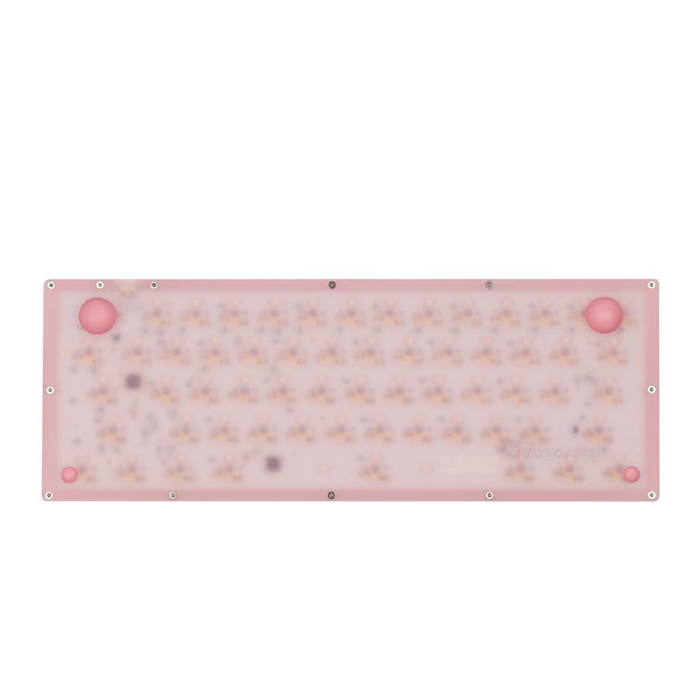 AKKO ACR61 COMBO RGB HOT-SWAPPABLE ACRYLIC MECHANICAL KEYBOARD PRUNUS LANNESIANA (JELLY PINK SWITCH) - DataBlitz