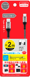 AKITOMO NSW TYPE-C TO C USB CABLE 2M / I DESIGN (GREY) AKSW-120G - DataBlitz
