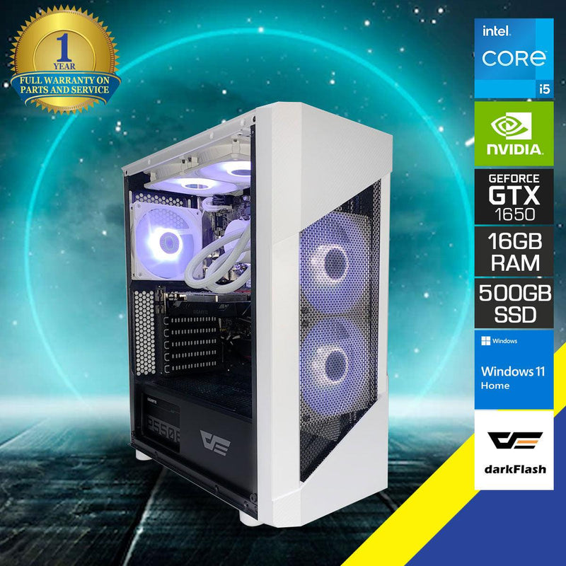 Alpha Pollux Gaming PC | i5-11400 | 8GB RAM DDR4 | 500 GB SSD | GTX1650 | Windows 11 Home - DataBlitz