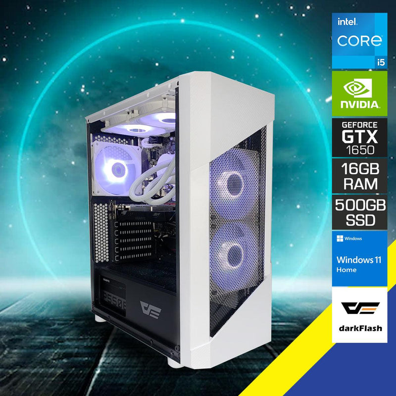 Alpha Pollux Gaming PC | i5-11400 | 8GB RAM DDR4 | 500 GB SSD | GTX1650 | Windows 11 Home - DataBlitz