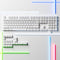 AKKO Shine-Through Keycaps Set ASA (White) - DataBlitz