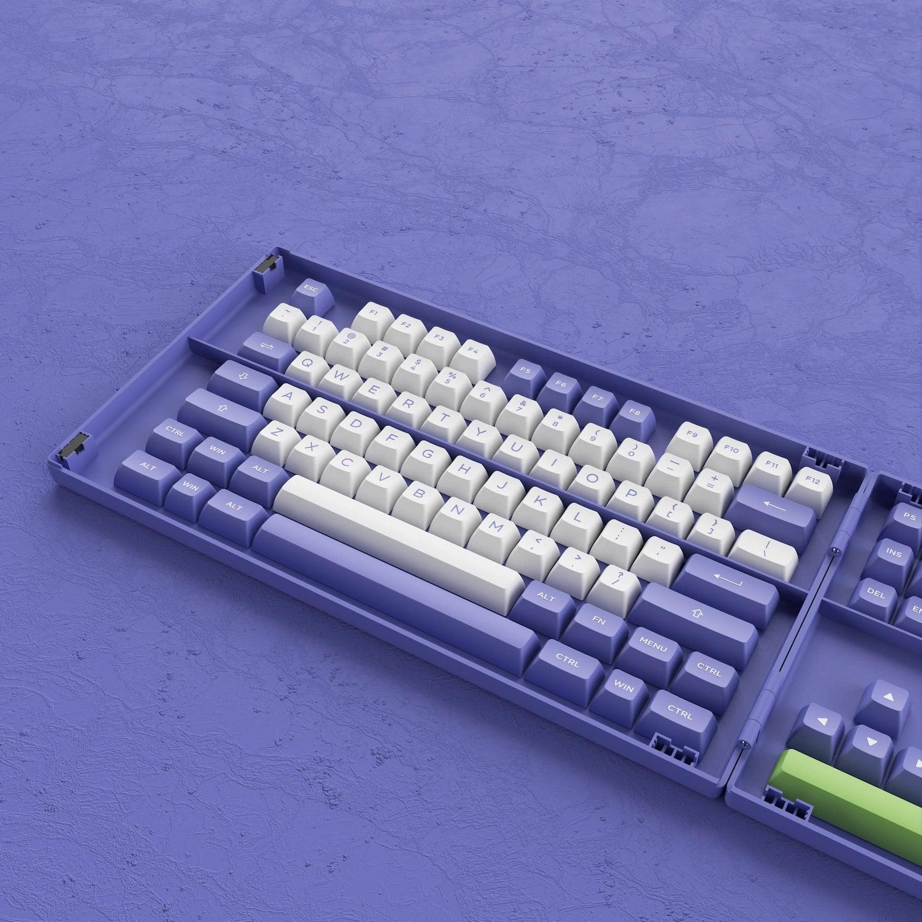 AKKO PERIWINKLE VERY PERI FULL KEYCAPS SET ASA 197 KEYS - DataBlitz