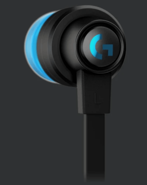 LOGITECH G333 GAMING EARPHONES WITH MIC (BLACK) - DataBlitz