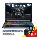 ACER PREDATOR HELIOS 300 PH315-53-57VP 15.6" GAMING LAPTOP (ABYSSAL BLACK) + PREDATOR BACKPACK 15.6" (BLUE) + PREDATOR GAMING CHAIR LK-8103 - DataBlitz