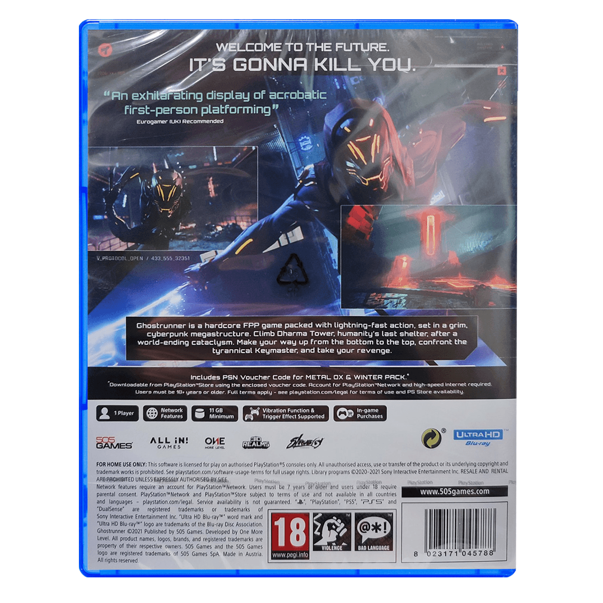 PS5 GHOSTRUNNER (EU) - DataBlitz