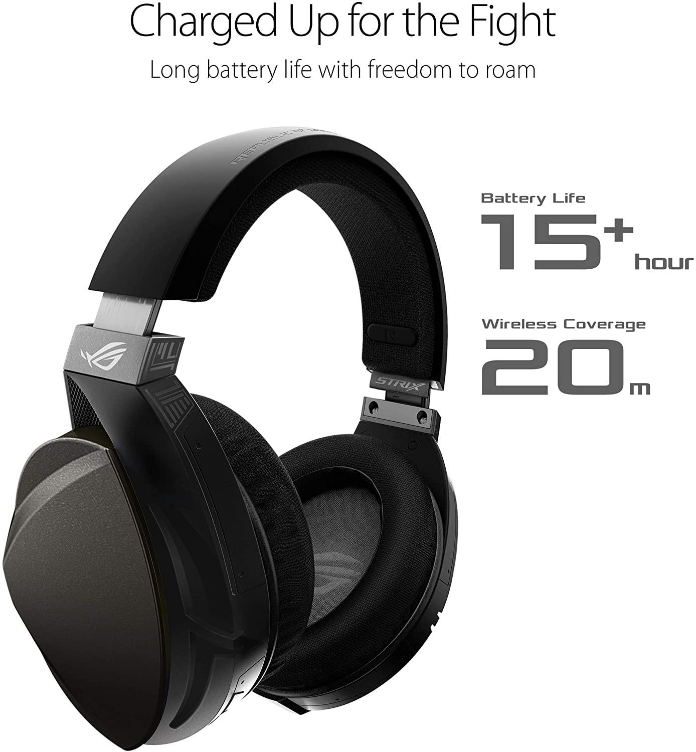 ASUS ROG STRIX FUSION WIRELESS GAMING HEADSET - DataBlitz