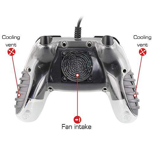 NYKO NSW AIR GLOW LED FAN-COOLED WIRED CONTROLLER W/ FORCE FEEDBACK FUNCTION MULTICOLOR - DataBlitz