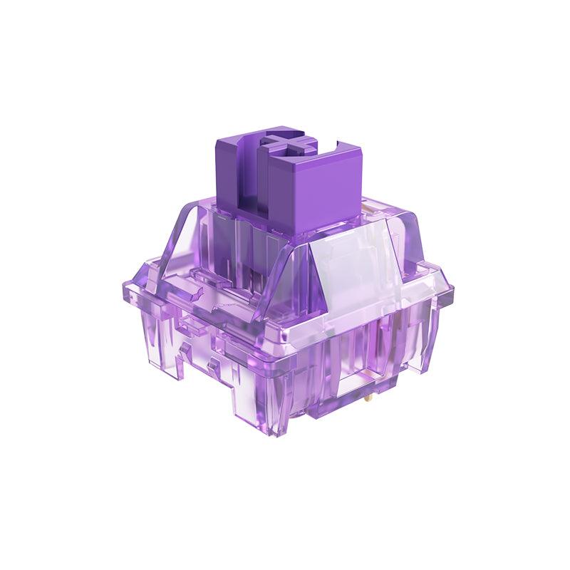 AKKO CS Mechanical Switch Keyboard Replacement 45 PCS (Jelly Purple) - DataBlitz