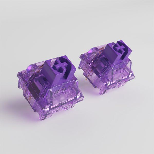 AKKO CS Mechanical Switch Keyboard Replacement 45 PCS (Jelly Purple) - DataBlitz