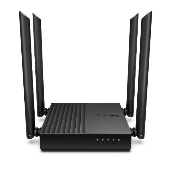 TP-Link AC1200 Dual-Band Wi-Fi Router (Black) (Archer C64) - DataBlitz
