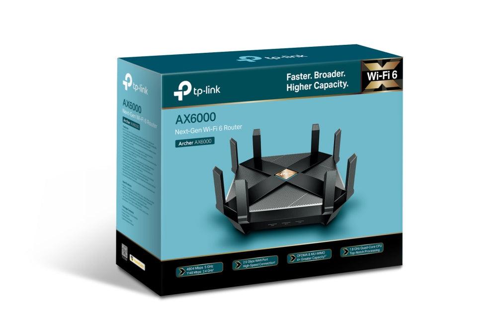 TP-LINK AX6000 Next-Gen Wi-Fi 6 Router (Archer AX6000) - DataBlitz
